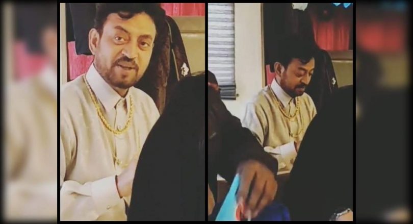 Sutapa shares a video of Irrfan Khan