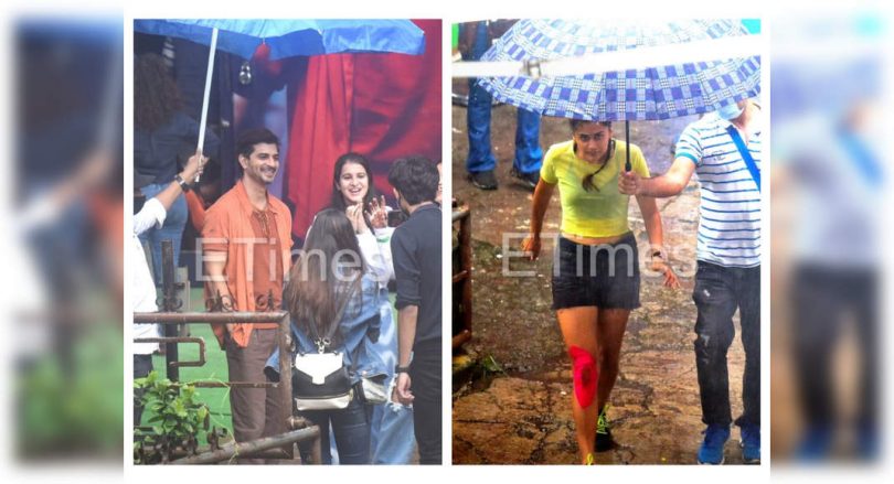 Taapsee-Tahir spotted on sets of Looop Lapeta