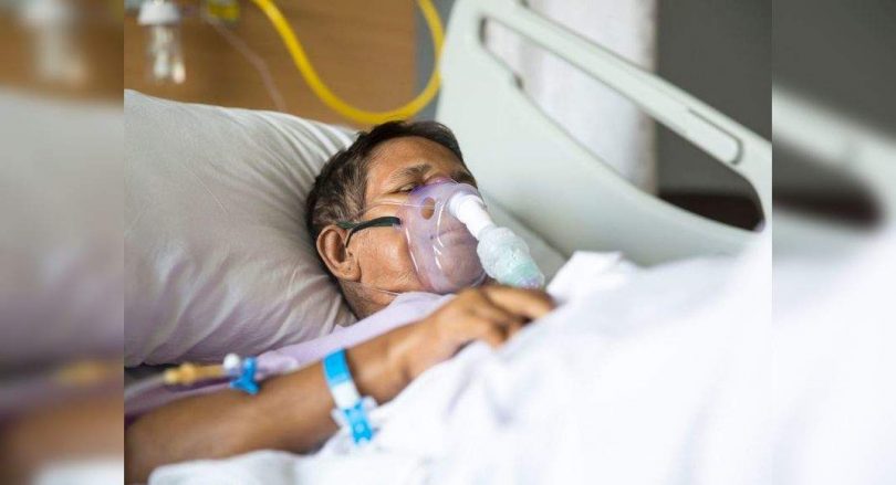 "My father can't breathe with bipap"