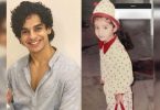 Ishaan shares photos of childhood