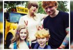 Ed Sheeran: a song recorded with Swift