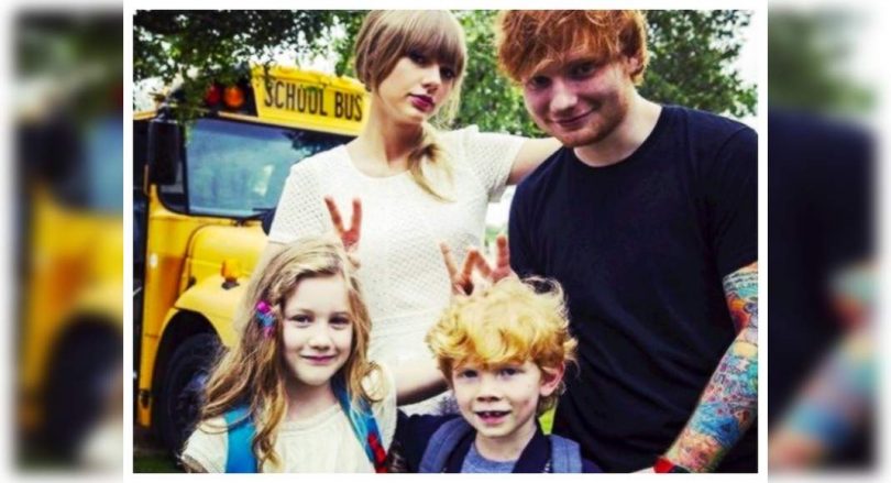 Ed Sheeran: a song recorded with Swift