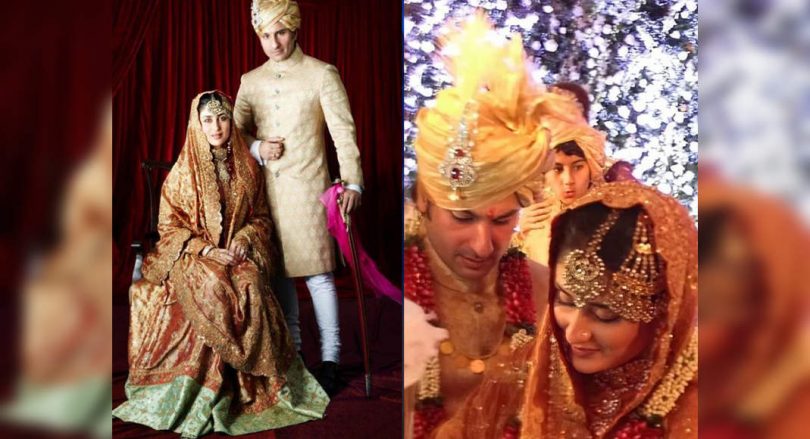 Pic Giant Bebo-Saif Viral Wedding Cake