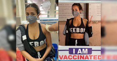 Malaika Arora took her second vaccine shot