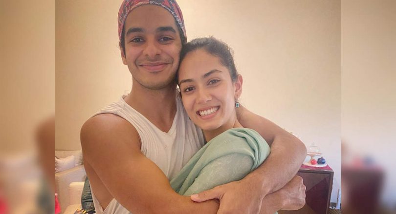 Mira Rajput Crash Ishaan Khatter's Live Chat