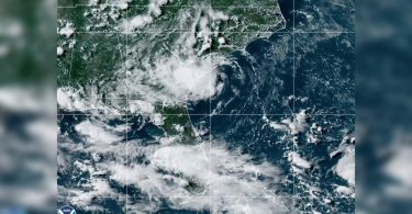 Tropical Storm Danny makes land coastal South Carolina