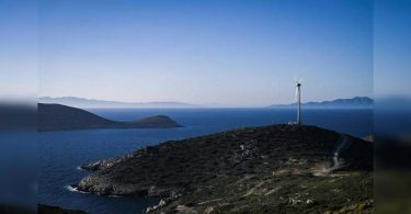 Wind and green energy switch Greek Islands