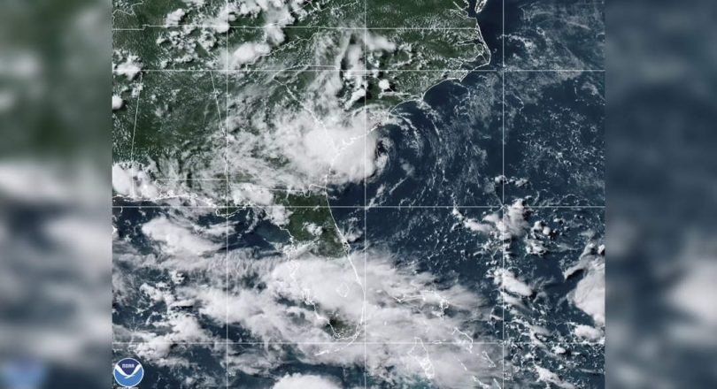 Tropical Storm Danny makes land coastal South Carolina