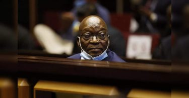 South African court ordered former President Jacob Zuma to be imprisoned for humiliation