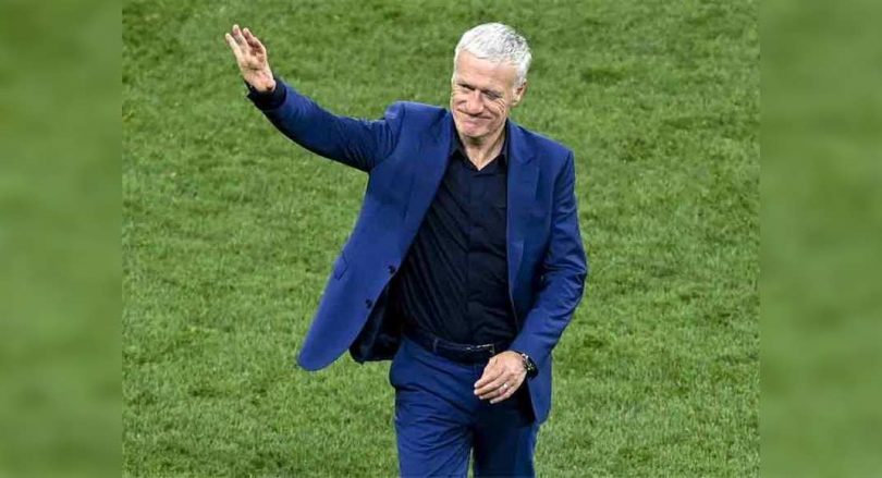 French football head 'doesn't think of a' deschamps' job under threat