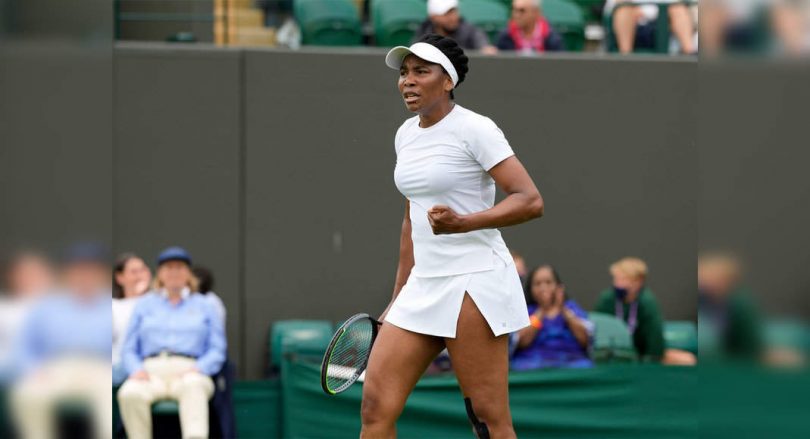 Venus Williams marked the 90 grand slam by opening Wimbledon Win