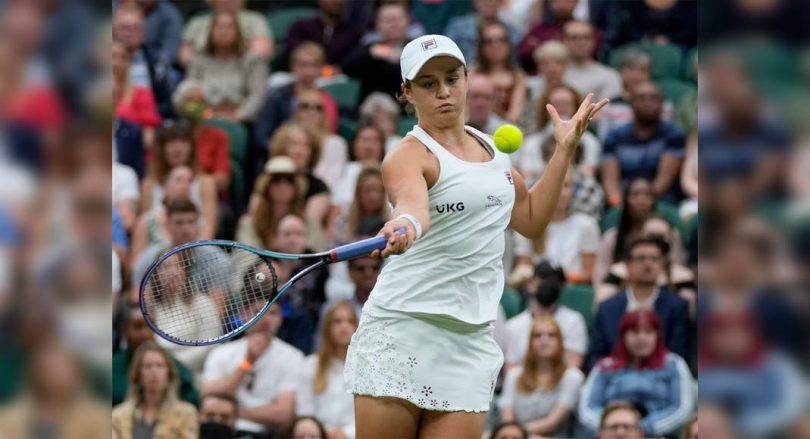 Wimbledon: Ash Barty reaches the second round after shaking
