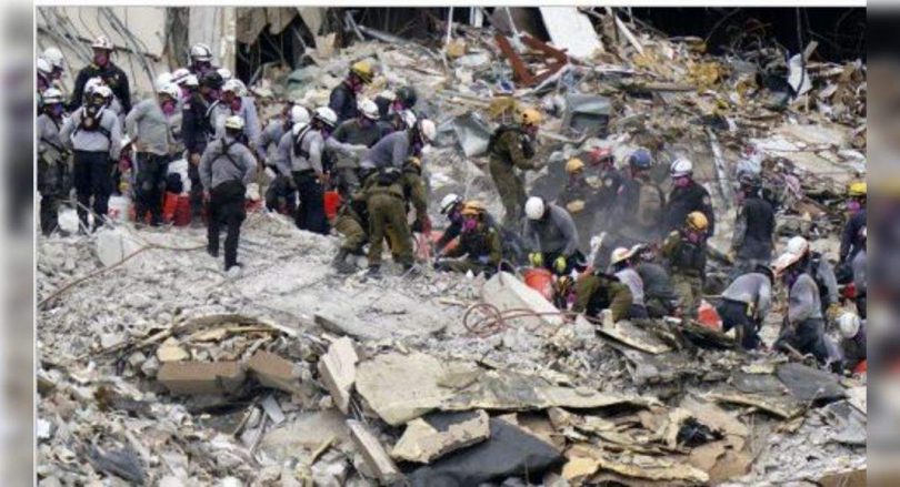 With the count of death at 11, looking for a survivor from Florida Collapse entering the 6th day