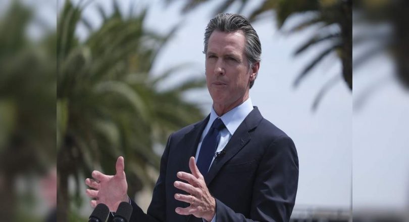 California Governor sued to get a party ID on a vote