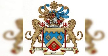 Indian symbols adorn the UK arm