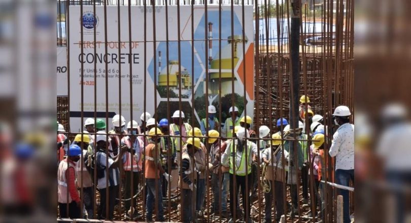 Construction of Unit 5 & 6 in Kudankulam N-Plant began with the help of Russian Rosatom