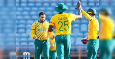 3 T20i: Shamsi inspires South Africa to one-run victory over windies