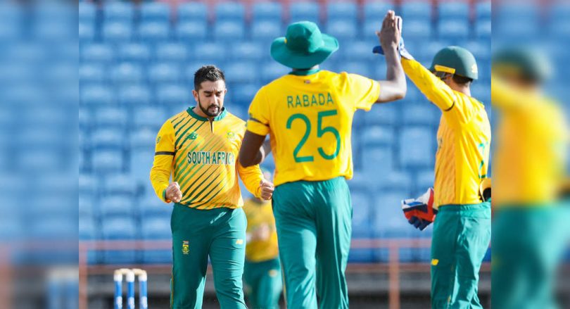 3 T20i: Shamsi inspires South Africa to one-run victory over windies