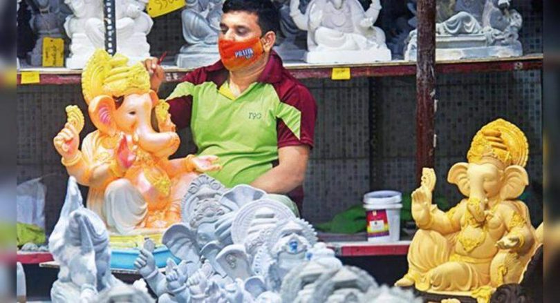 Maha Govt limits idol height for the ganpati festival