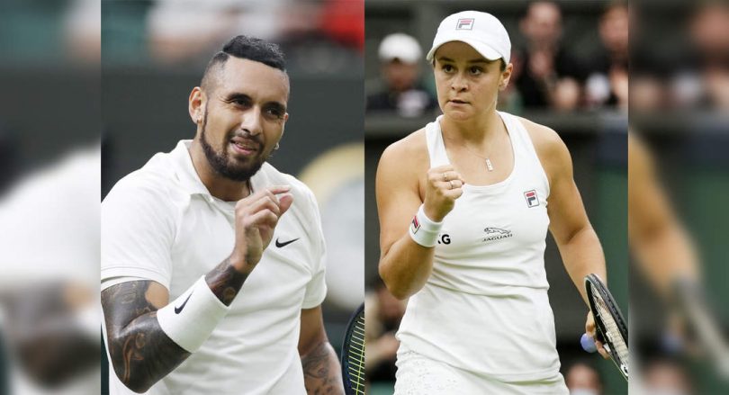 Barty, Kyrgios led the Australian Olympic tennis team
