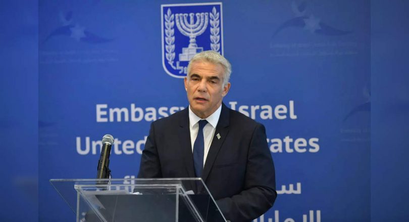 Yair Lapid, on the UAE course, opened the first Israeli embassy in Gulf