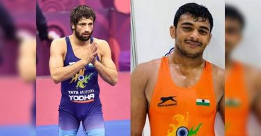 Olympic Bound Wrestlers Ravi, Deepaki was nominated for Arjuna