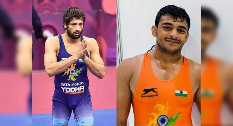 Olympic Bound Wrestlers Ravi, Deepaki was nominated for Arjuna