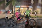Go 6,000 km with tandem bicycle
