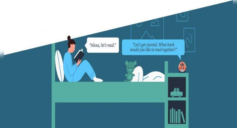 Amazon Alexa can now help children read, like this