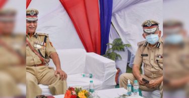 Retirement with head holds high: the top police come out