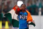 Dutee Chand qualifies for the Tokyo Olympics in 100m and 200 m events