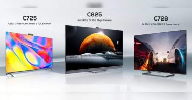 TCL C825 Mini LED TV 4K with a 1080p camera, C725 and C728 QLED TV 4K launched in India: prices, specifications, and more