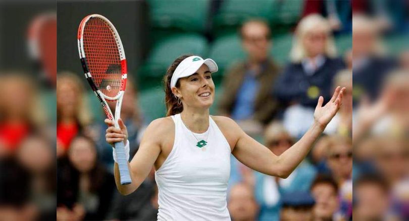 Cornet knocks fifth seeds and reverescu from Wimbledon