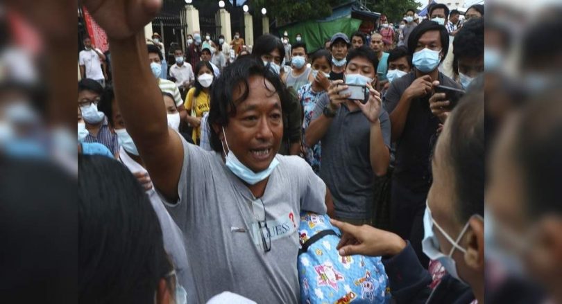 Activists, journalists are included in the release of Myanmar detainees