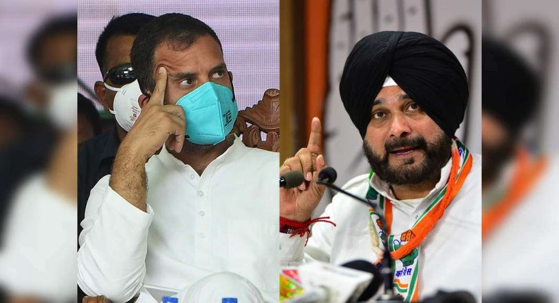 Finally, Navjot Singh Sidhu received an audience with Rahul Gandhi