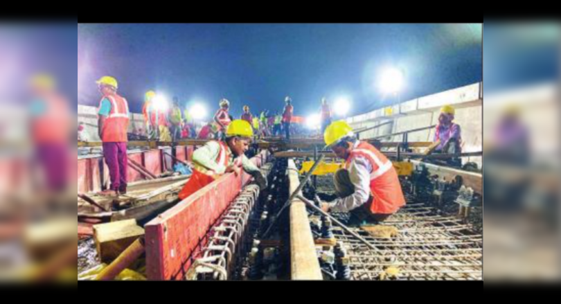 Uttar Pradesh: Metro track laid up to 1km on priority corridor