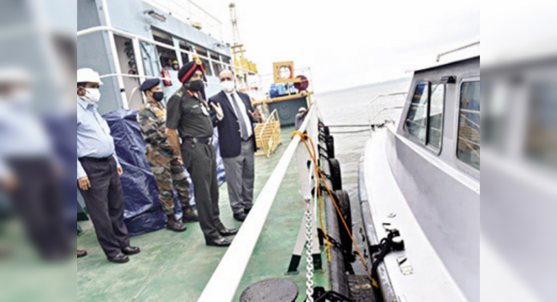 Goa Shipyard: Indian Army reviews work on patrol vessels