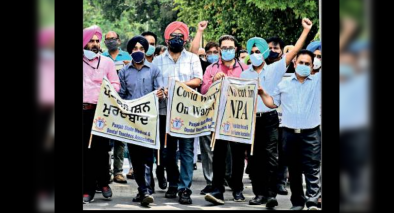 Pay panel move: Doctors abstain from OPD duties in Pb