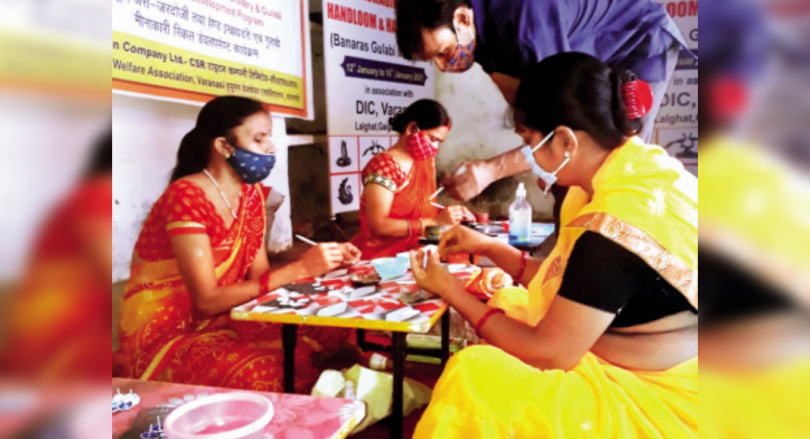 Covid pandemic fails to hurdle success of women artisans in Kashi