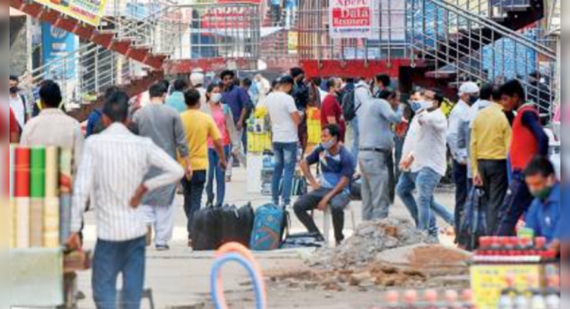 The IT crowd: Nehru Place sets 3rd wave alarm bells ringing