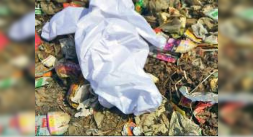 Half-burned biomed waste found near Mudichur lake