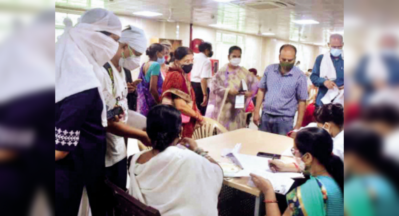 Daily Covid-19 vaccination nears 20,000-mark for first time in Prayagraj