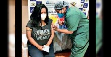 Kolkata: Vax drive at school for staff, students, locals