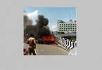Man died when the car caught fire in Chennai
