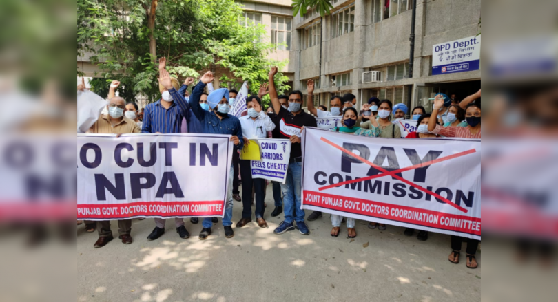 Health services were beaten in PB as government documents observing strikes