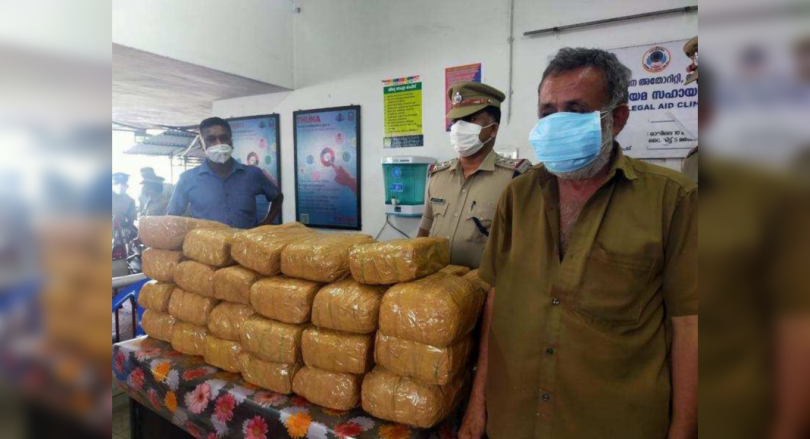 110kg marijuana seized in Thiruvananthapuram, two arrested