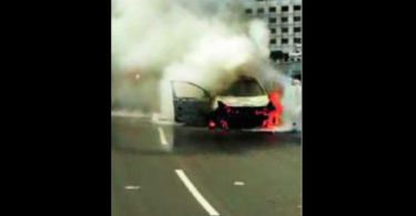 TN: Passengers die because taxis catch fire at Koyambedu Flyover