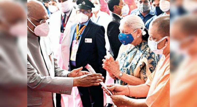 Presidential Exp Chugs Become Lucknow, History of Script Kovind