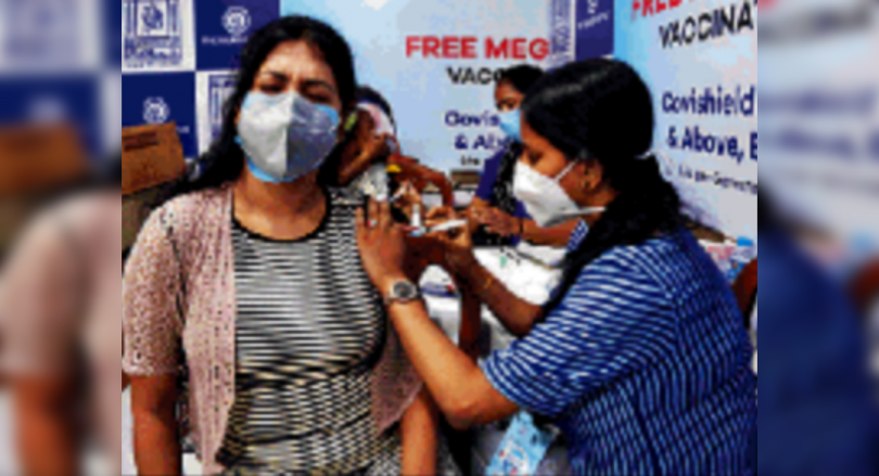 West Bengal: Dipping Vaccination Counts Many Camps