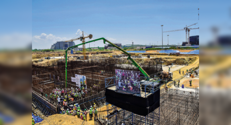 TN: Construction of the new unit in the Kudankulam factory began